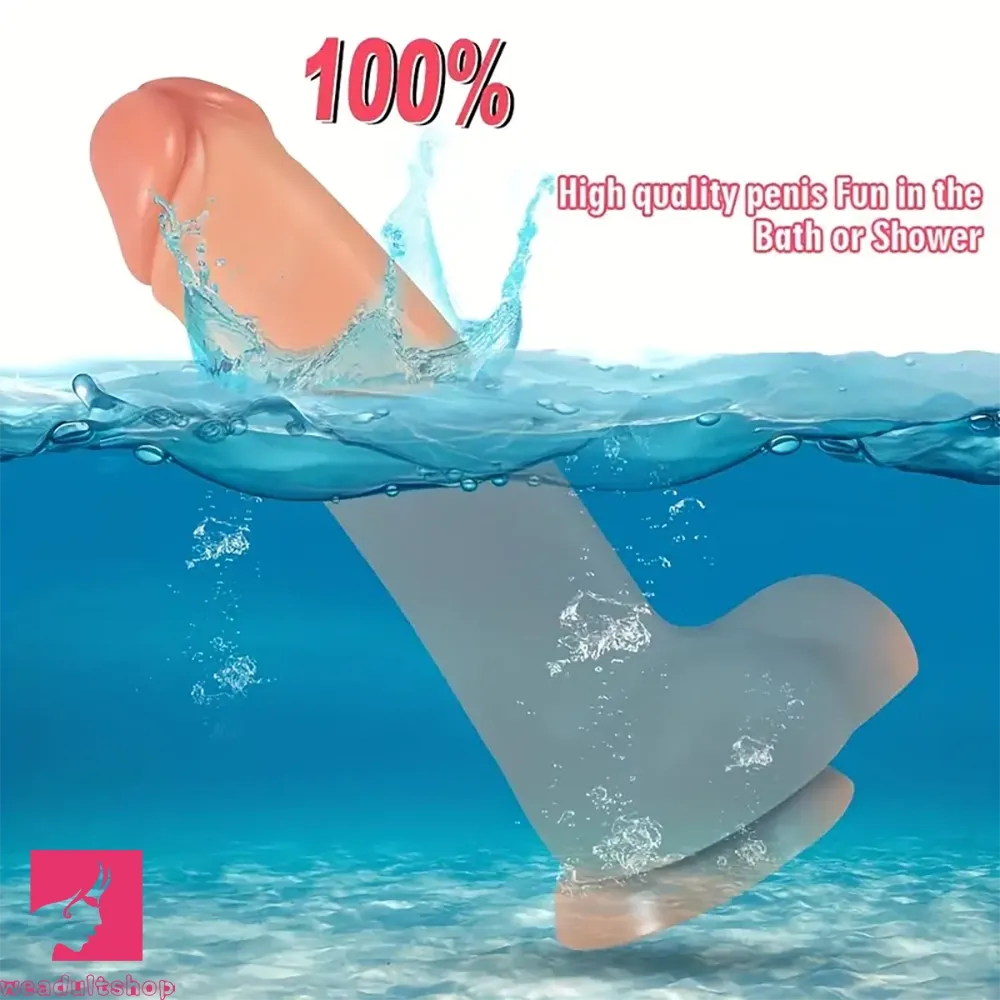 11.42in 3D Realistic Silicone Big Female Sex Toy Adult Couple Penis Dildo