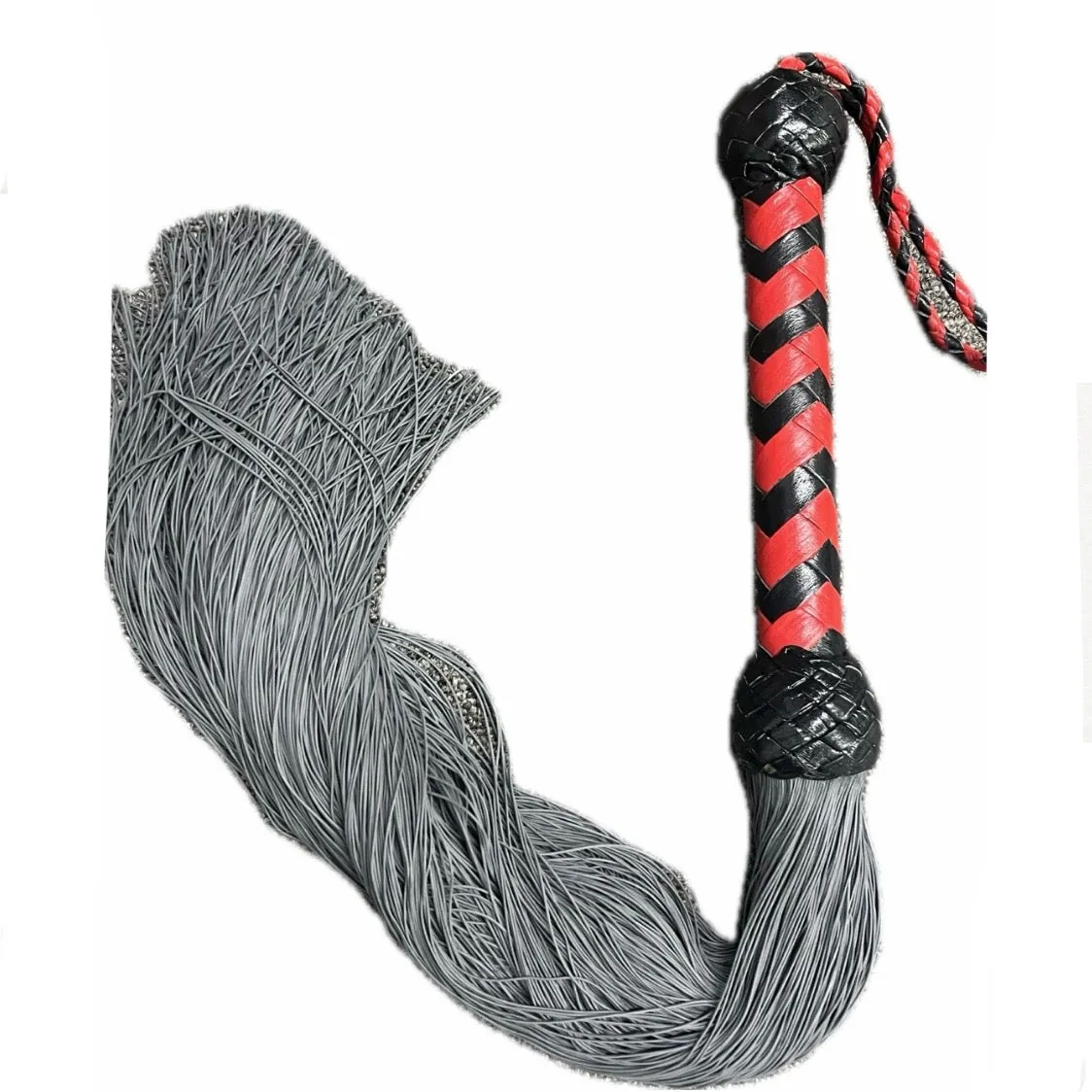 31 Flogger Leather Rubber Whip