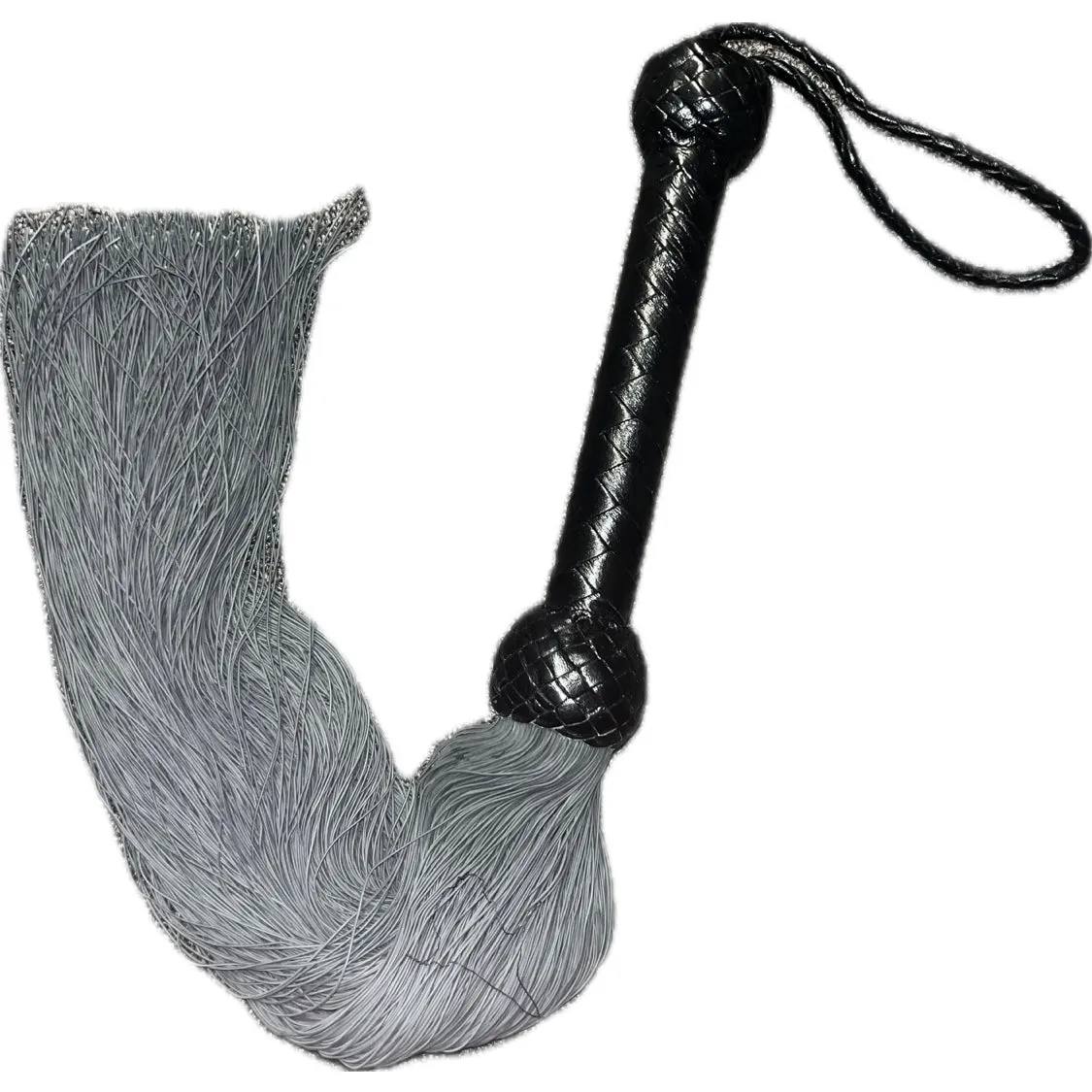 35 Flogger Leather Rubber Whip