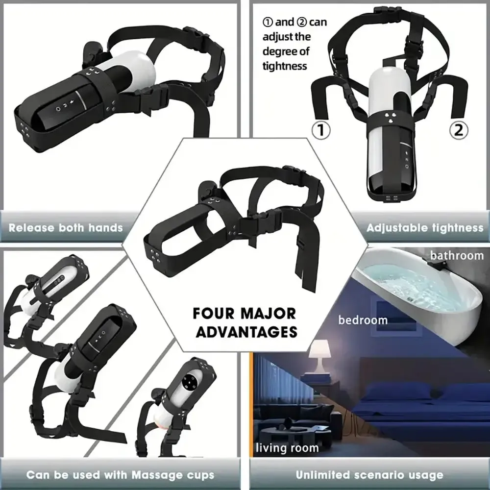 7 Sucking Vibrating Thrusting Rotating Licking Automatic Masturbator