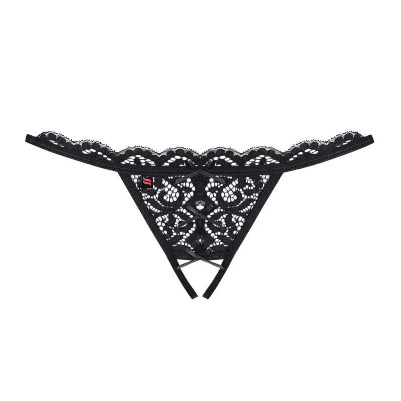 831 Crotchless Thong