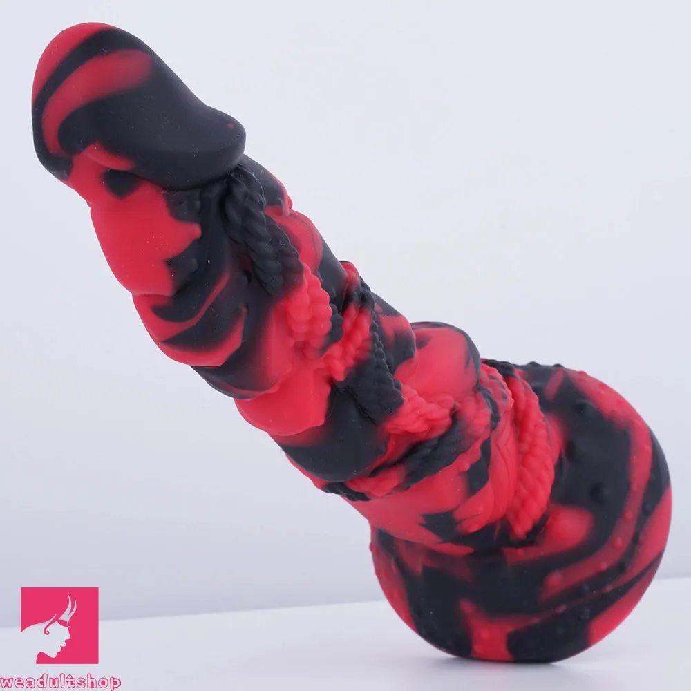8.46in Big Fantasy Silicone Soft Dildo Sex Toy For Women Vaginal Massager