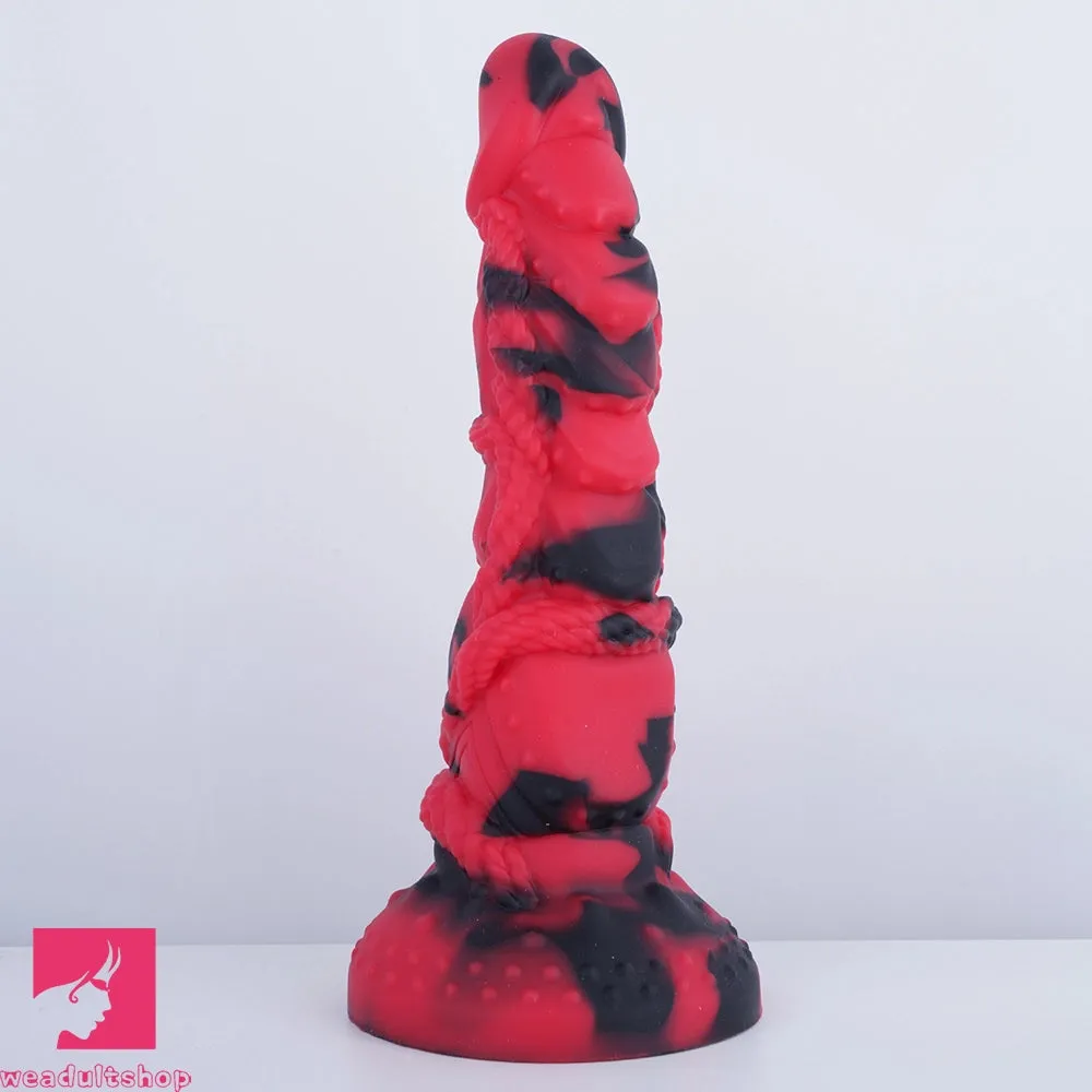 8.46in Big Fantasy Silicone Soft Dildo Sex Toy For Women Vaginal Massager