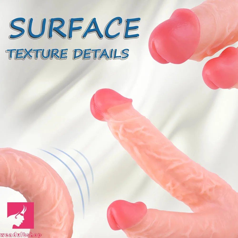 8in Realistic Double Sided Dildo Big PVC Lesbian Penis For Women Gay