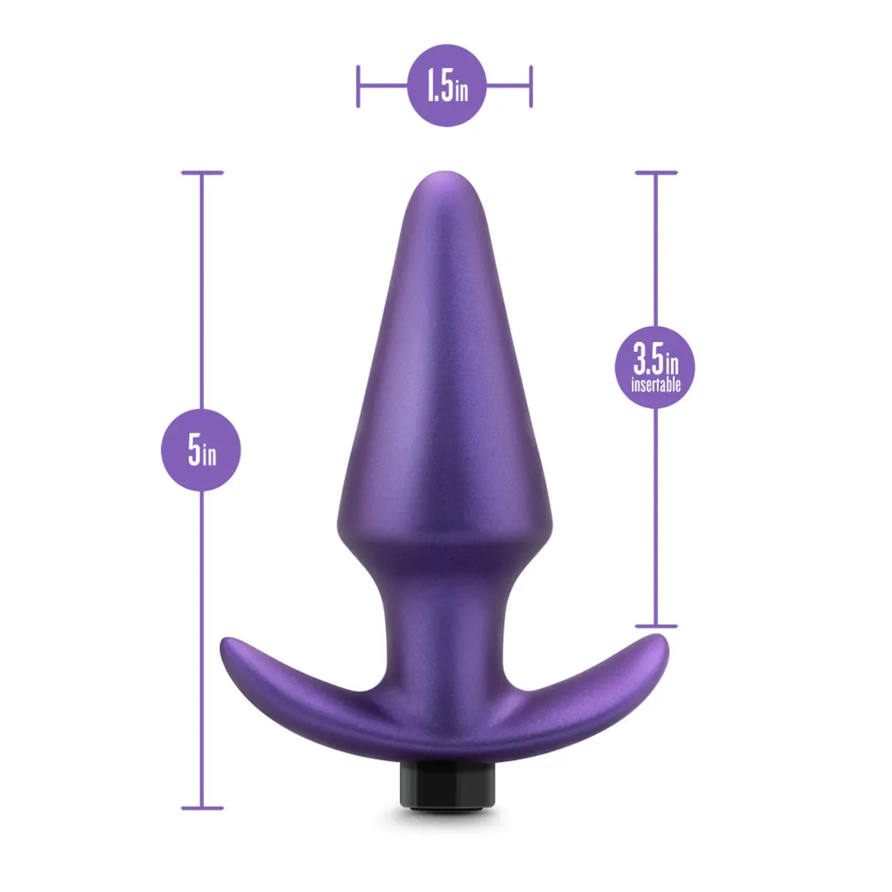 Anal Adventures Matrix Instellar Vibrating Anal Plug by Blush Novelties