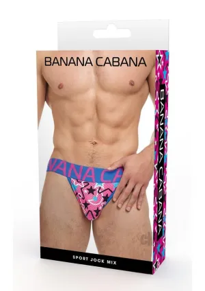 Banana Cabana Jock Md/lg Purple