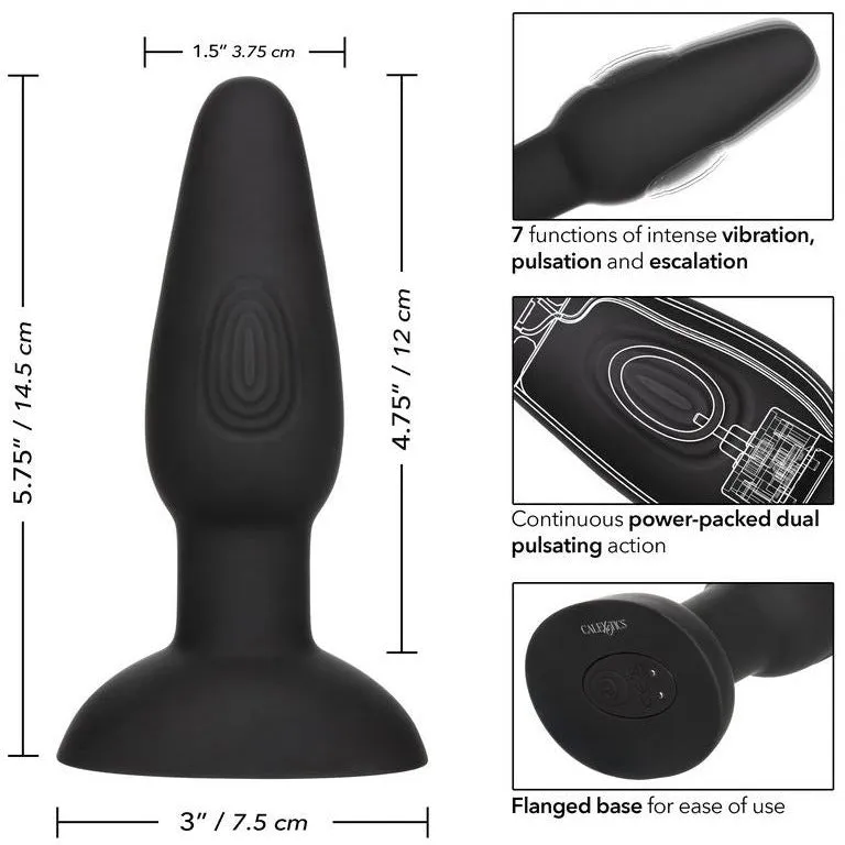 Bionic™ Dual Pulsating Vibrating Anal Plug by Cal Exotics