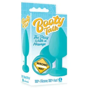 Booty Talk Wrong Way Anal Plug by Icon
