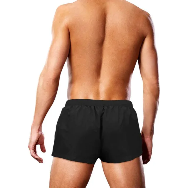 Boxeri de înot bărbați PROWLER Swim Trunk Oversized Paw. cu design labă cu steag Pride. culoare negru. mărime M