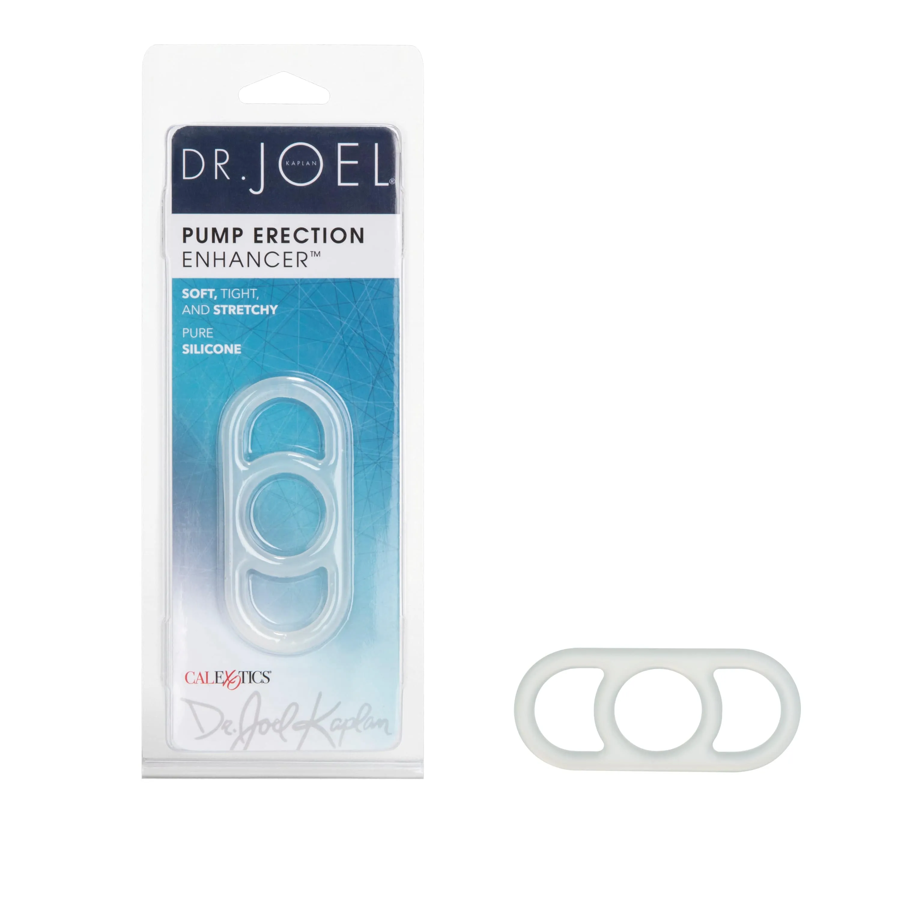 California Exotics - Dr Joel Kaplan Pump Erection Enhancer Cock Ring (Clear)