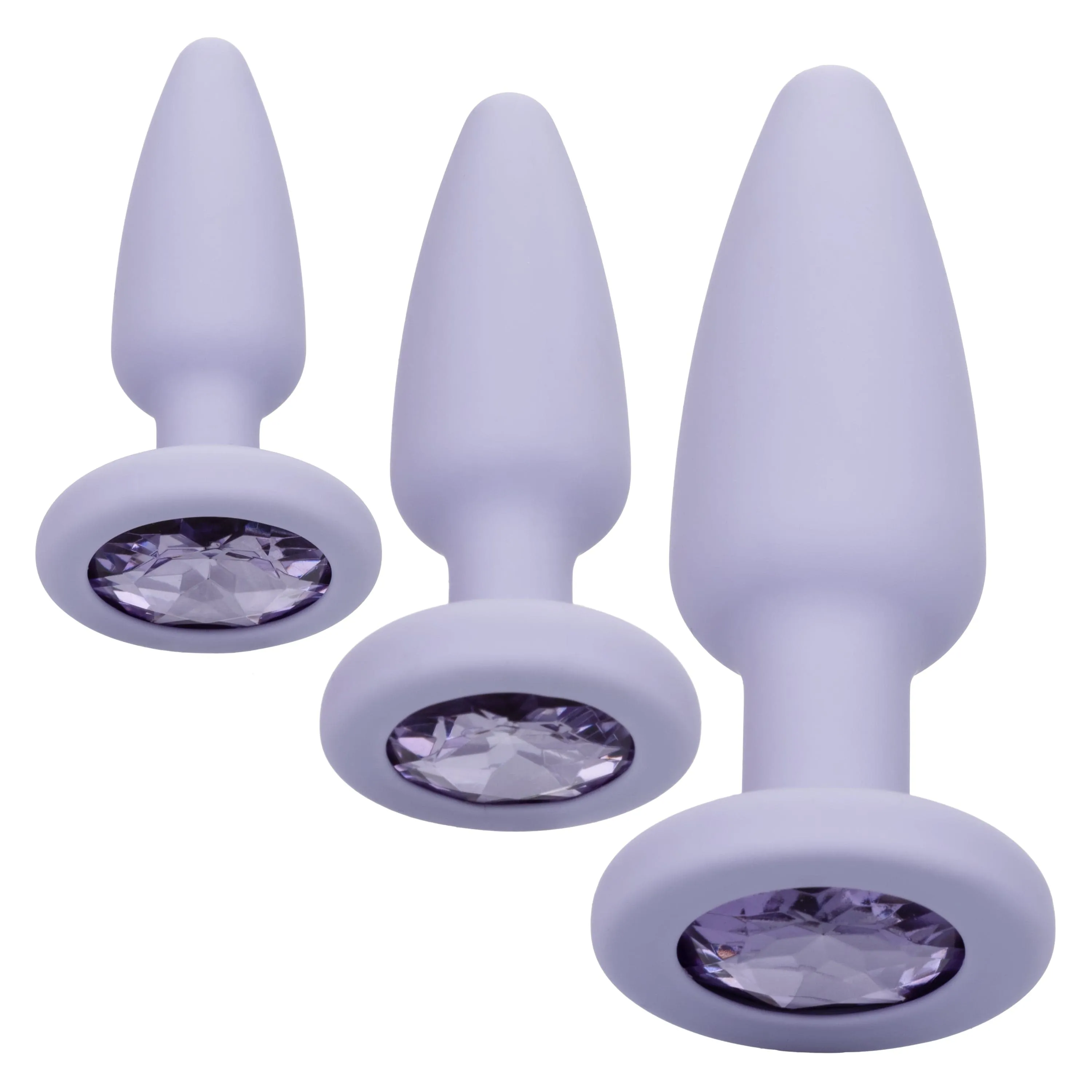 California Exotics - First Time Crystal Booty Anal Kit (Purple)
