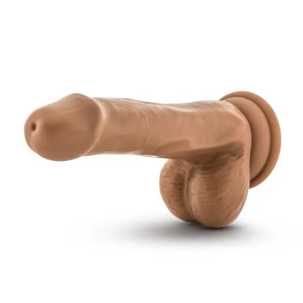 Captain Mike 6 Inch Suction Cup Dildo - Mocha
