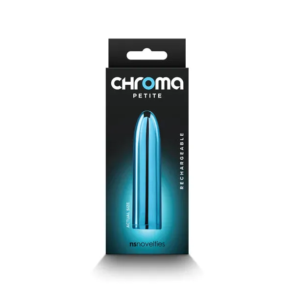 Chrome Petite Vibrating Bullet by NS Novelties