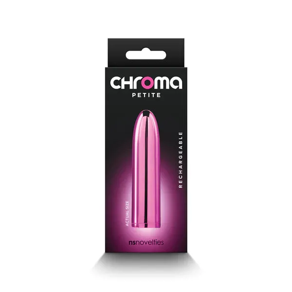 Chrome Petite Vibrating Bullet by NS Novelties