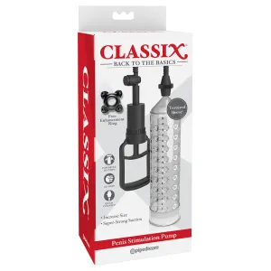 Classix Penis Stimulation Pump Clear/Black