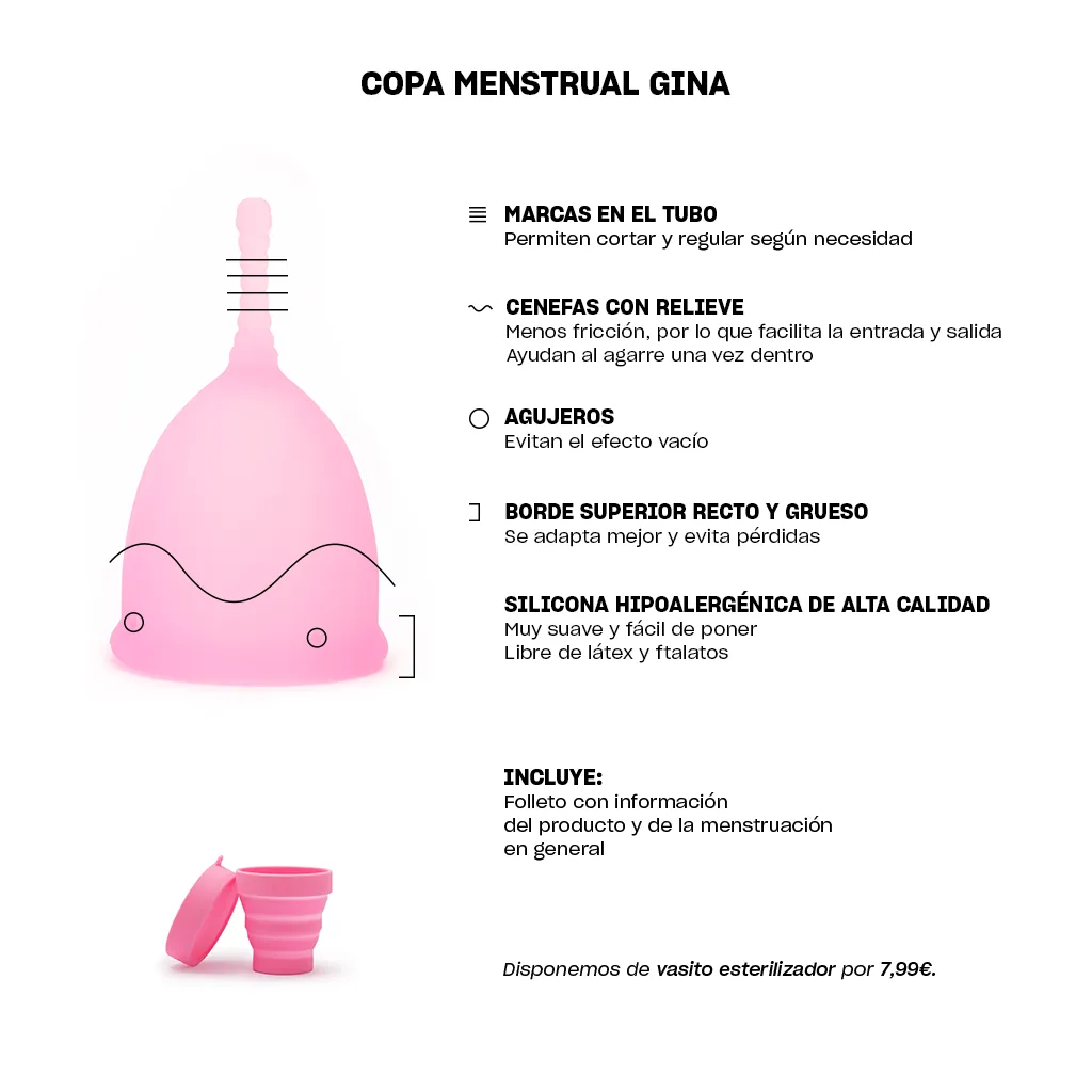 Copa menstrual Gina