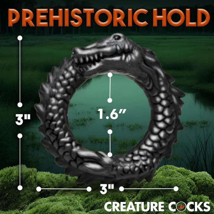 Creature Cocks Black Caiman Cock Ring by XR