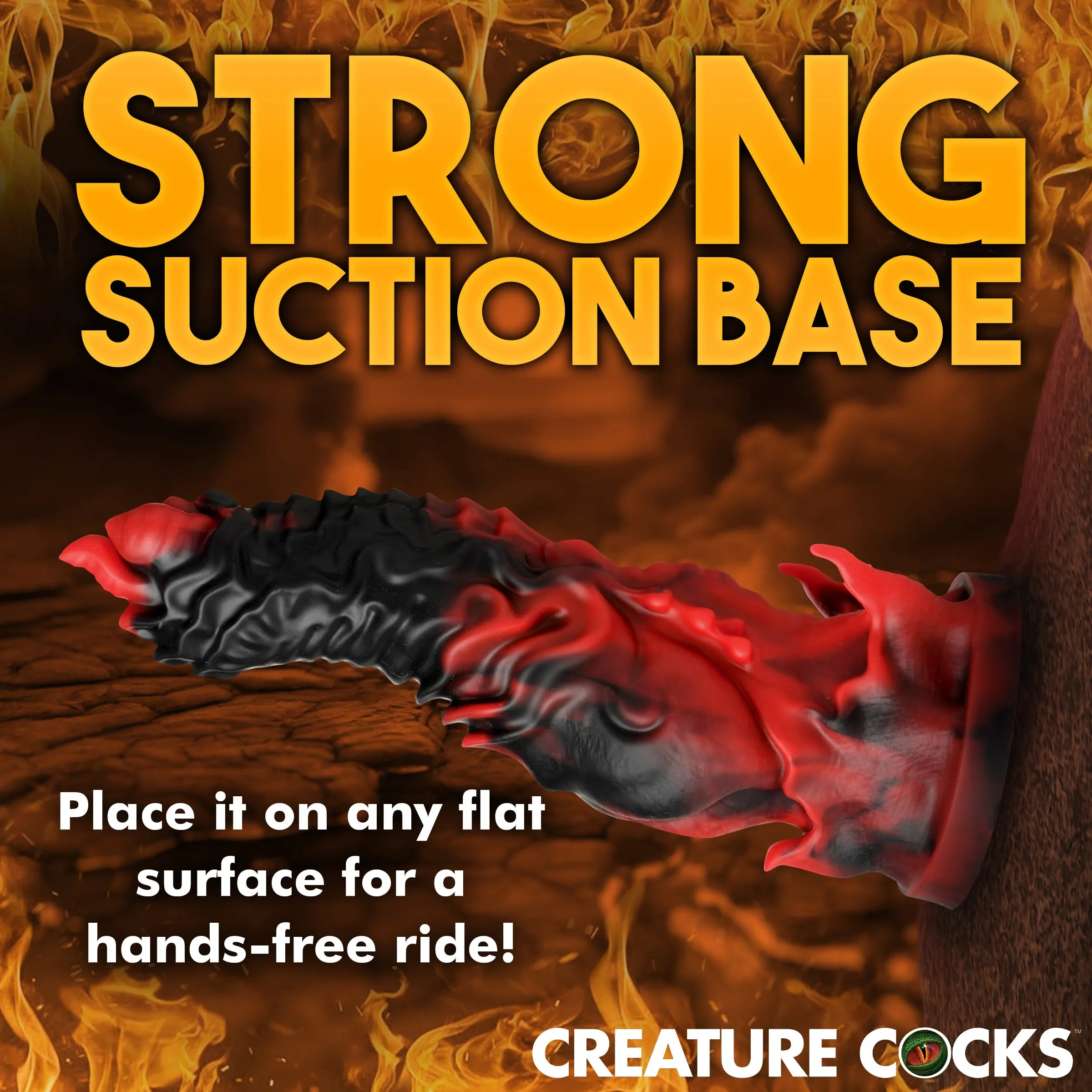Creature Cocks Mephisto Silicone Dildo Realistic Dong Suction Cup Alien Sex Toy