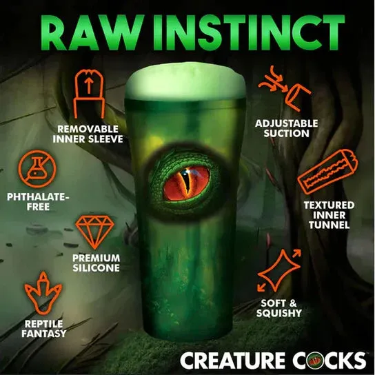 Creature Cocks Raptor Reptile Masturbator by XR
