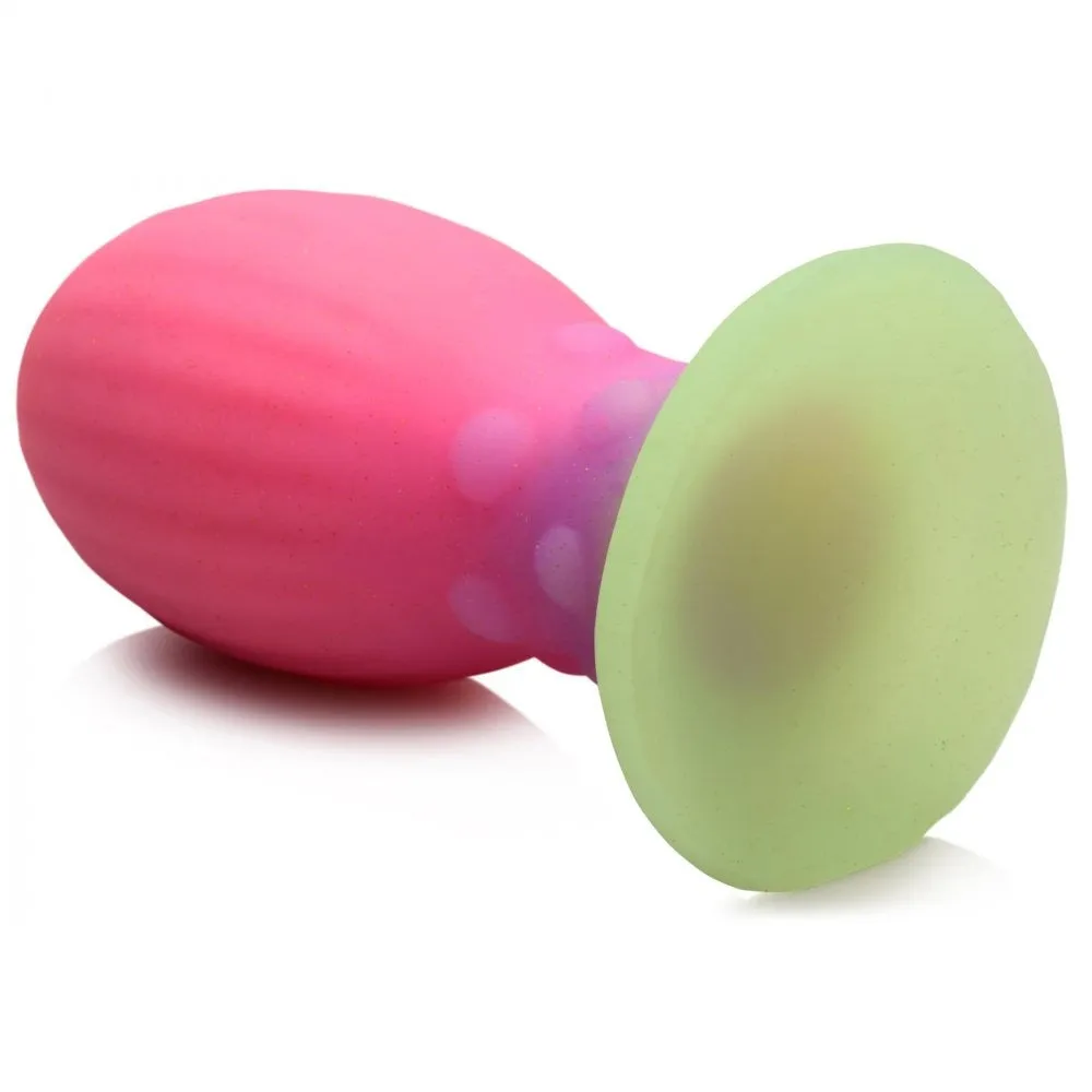 Creature Cocks Xeno Egg Glow in the Dark Silicone Egg Anal Dildo Sex Toy Large