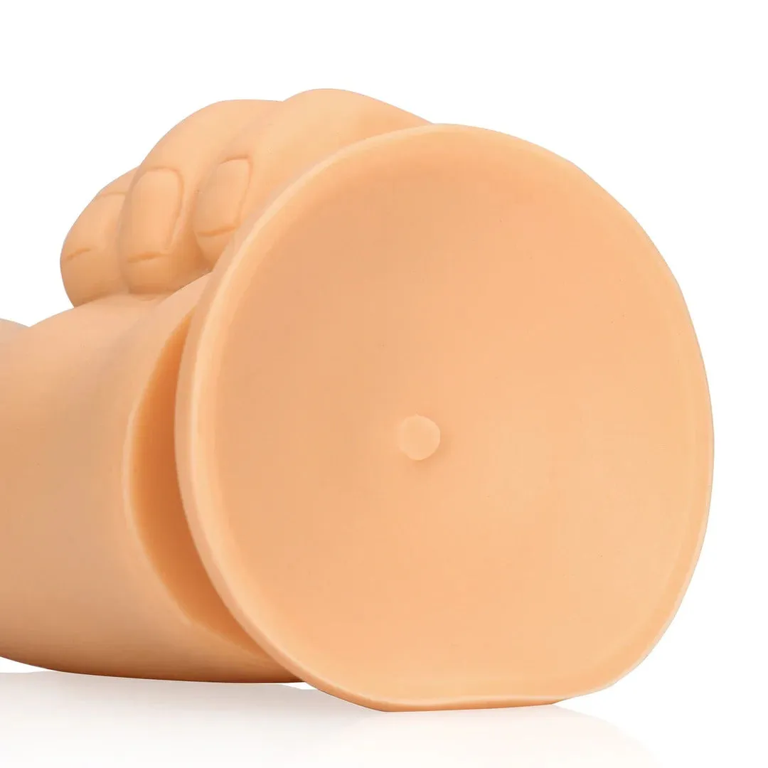 Dildo S-LINE BY SHOTS Thumbs up. în formă de deget. din silicon lichid. cu bază cu ventuză pentru fixare. lungime 17 cm. culoarea pielii
