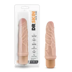 Dr Skin #3 Realistic Vibrator 7.25 by Blush Novelties