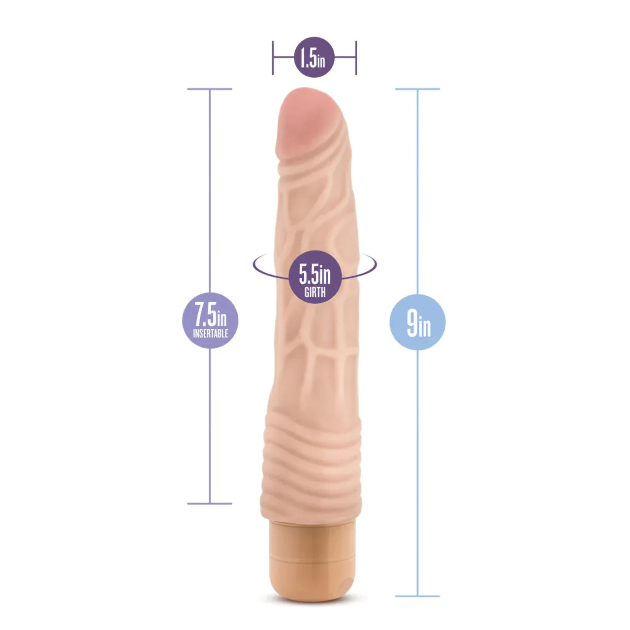Dr Skin 9 Realistic Vibrator #2 by Blush Novelties