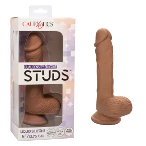 Dual Density Silicone Studs 5â/12.75 cm - Brown