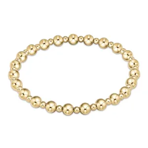 ENewton 5mm Grateful Classic Gold Bracelet