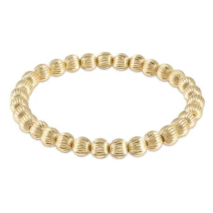 ENewton 6mm Gold Dignity Bracelet