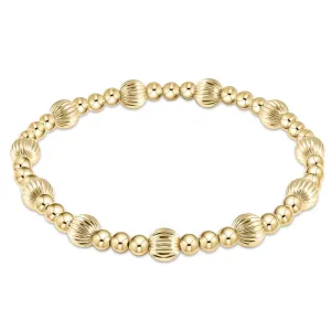 ENewton 6mm Gold Dignity Sincerity Bracelet