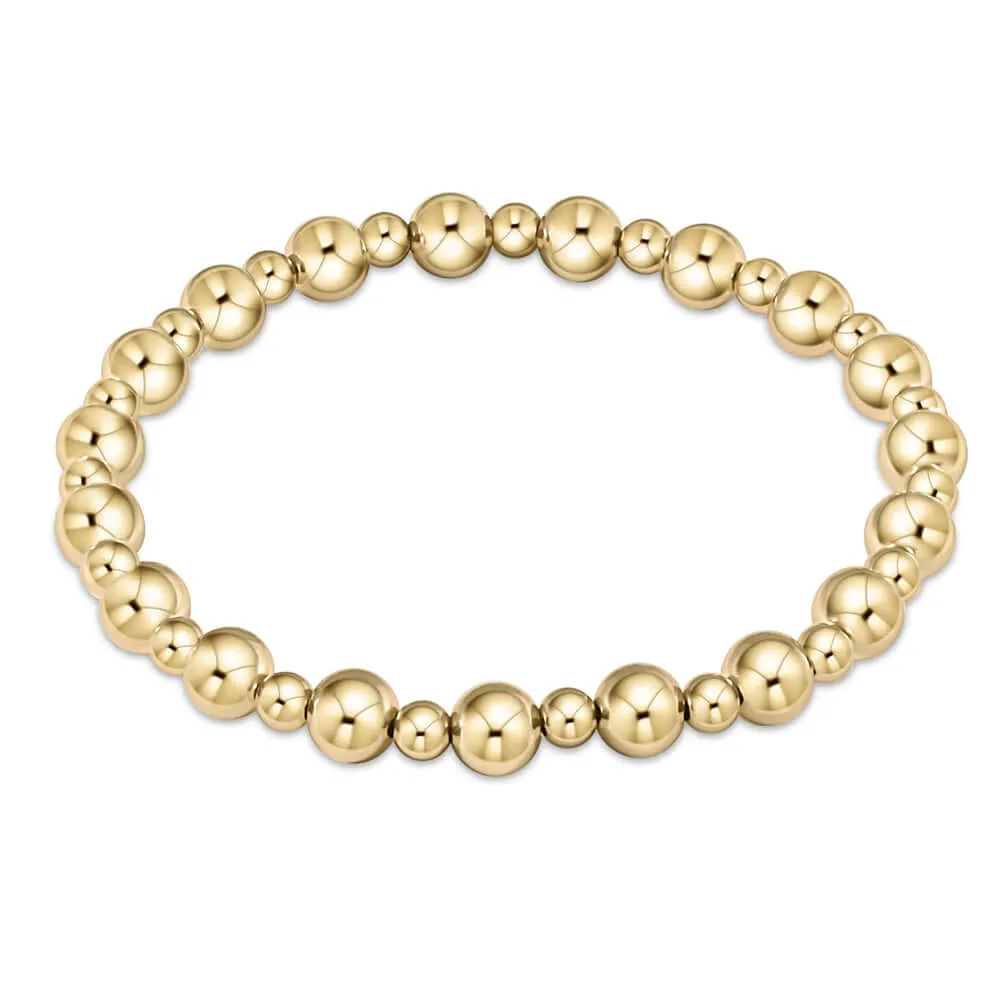 ENewton 6mm Gold Grateful Bracelet