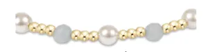 ENewton Aquamarine 4mm Pearl Sincerity Bracelet