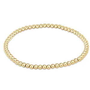 ENewton *eGirl*  3mm Gold Classic Bracelet
