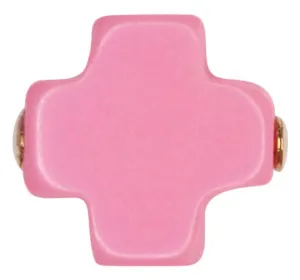 ENewton *eGirl* 3mm Pink Gold Signature Cross Bracelet