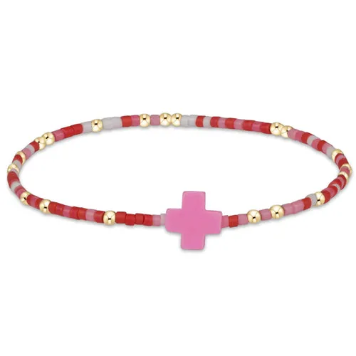 ENewton *egirl* Kind of a Pig Deal Signature Hope Unwritten Cross Bracelet