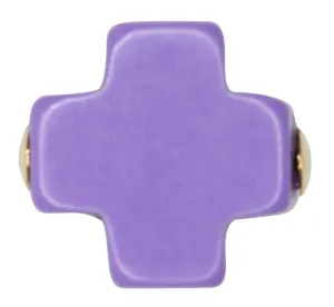 ENewton *eGirl* Purple 3mm Signature Cross Bracelet