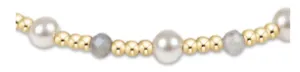 ENewton Labradorite 4mm Pearl Sincerity Bracelet