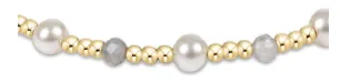 ENewton Labradorite 4mm Pearl Sincerity Bracelet