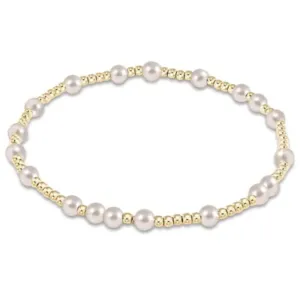 ENewton Pearl 4mm Hope Unwritten Bracelet