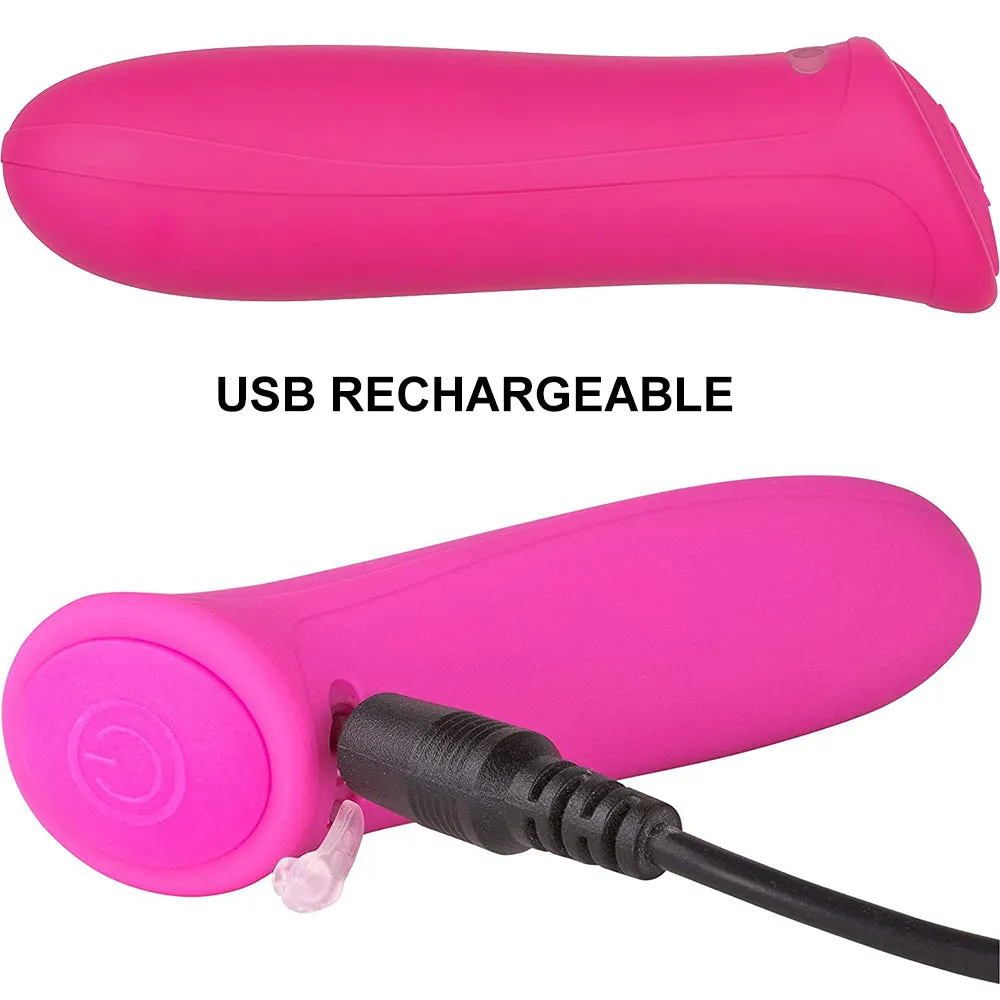 Evolved Pretty In Pink POWERFUL USB Rechargeable Bullet Vibrator Sex Toy