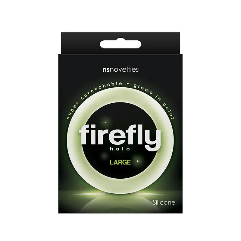 Firefly Halo Cock Ring Large Glows In The Dark by NS Novelties