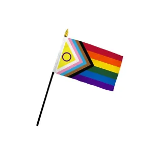 Flags Importer 4 x 6 Inclusive Pride Stick Flag