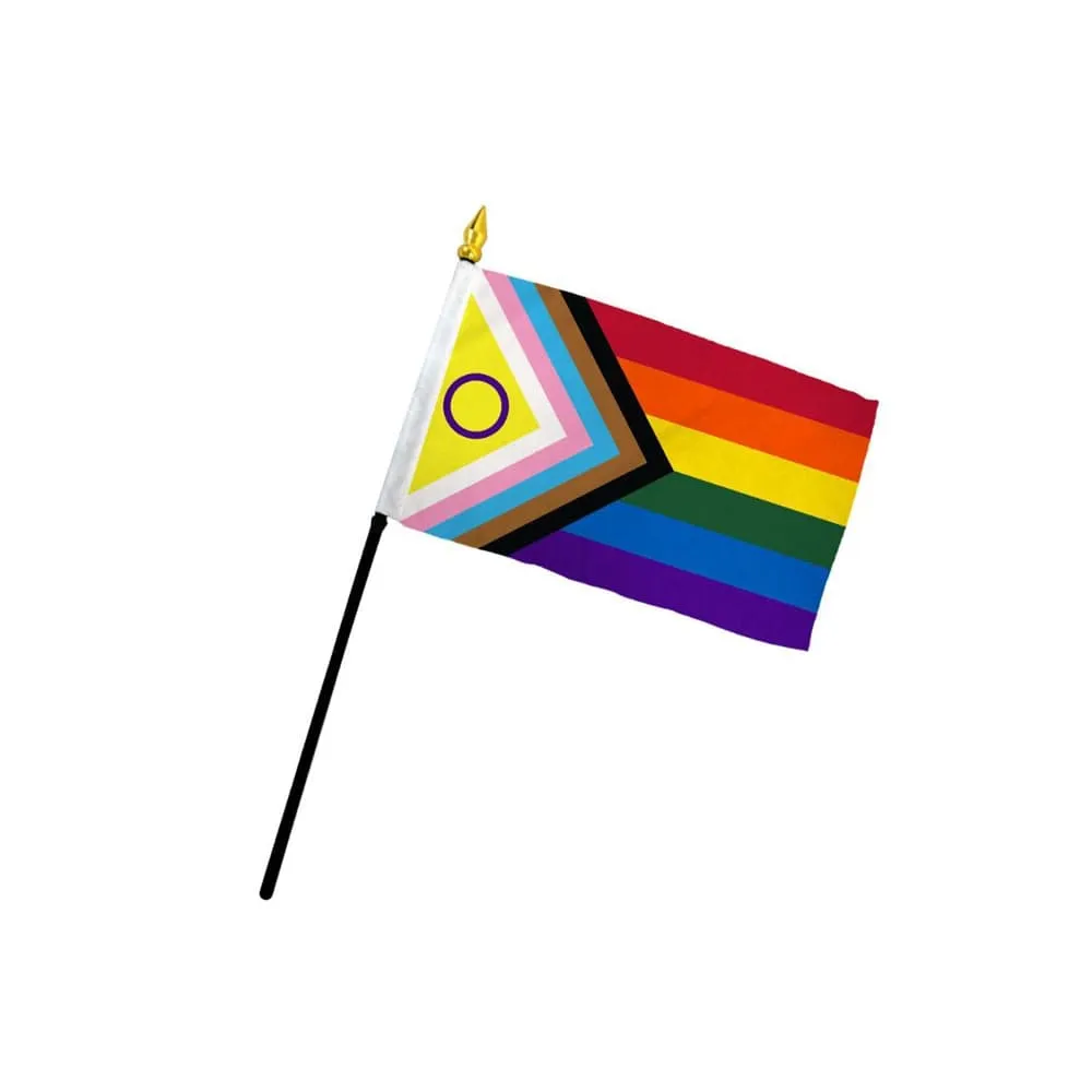 Flags Importer 4 x 6 Inclusive Pride Stick Flag
