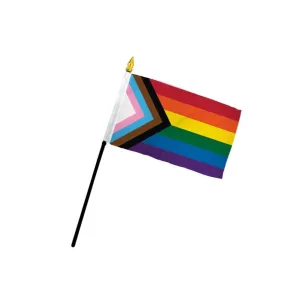 Flags Importer 4 x 6 Progress Stick Pride Flag
