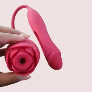 Flick | Upgraded Rose Female Flapping and Sucking Vibrator