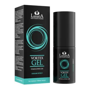Gel intim pentru femei LUXURIA Vortex Gel. pentru stimularea clitorisului și libidoului. cu efect de răcire. 30 ml