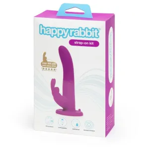 Happy Rabbit Vibrating Strap On Harness Set