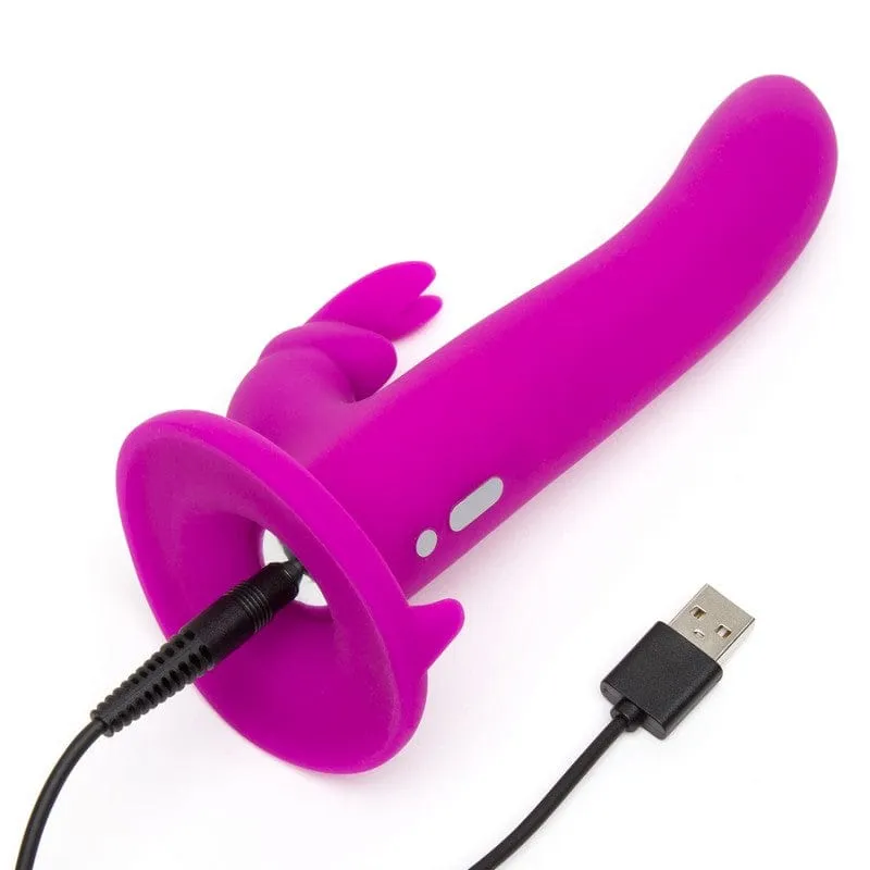 Happy Rabbit Vibrating Strap On Harness Set