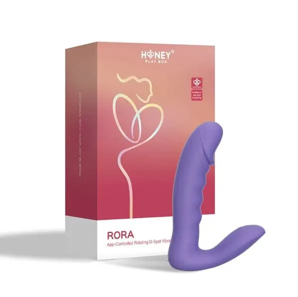 Honey Play Box Rora App-Controlled Rotating G-Spot Vibrator